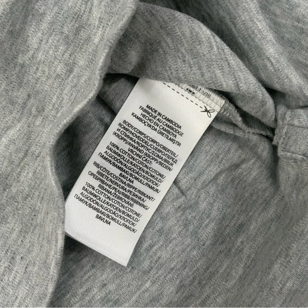 Polo Ralph Lauren Heather Gray Knit Iconic Polo Shirt Classic Fit Men’s Large